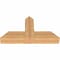 Ekena Millwork Portland Timber Gable Bracket, Western Red Cedar, 36"W x 19"H x 5 1/2"D x 5 1/2"F, 13/12 Pitch GBW036X19X0606POR00SWR - alternate 5